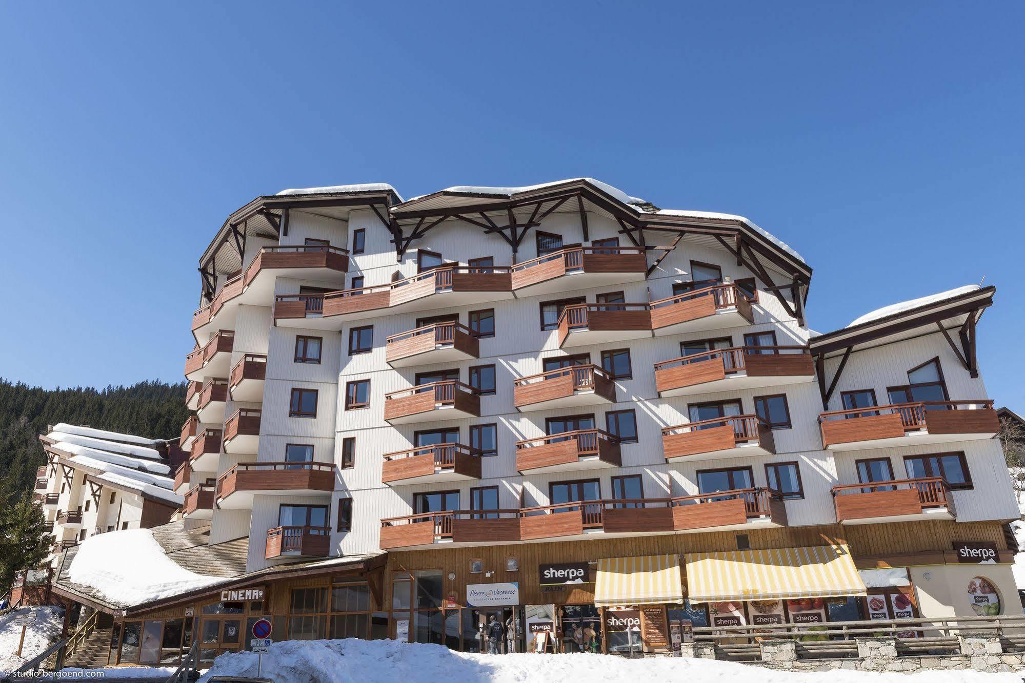 Residence Pierre & Vacances Le Britania La Tania Eksteriør billede